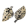 Natural Dalmatian Jasper Pendants GG-CBACB71-05P-04-2