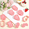 Valentine's Day PP Plastic Cookie Cutters DIY-HY0003-56B-4