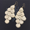 Alloy Dangle Earrings WGAC5AD-01-2