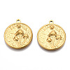 201 Stainless Steel Pendants STAS-N098-143LG-3