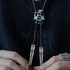 Alloy Cord Ends FIND-WH0161-54P-5