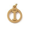 304 Stainless Steel Charms
with Jump Ring STAS-R001-02G-I-1