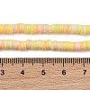 Handmade Polymer Clay Beads Strands PY-CBA18ED-02B-4