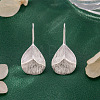 Brass Dangle Earrings for Women WG7C96A-01-2