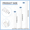 Acrylic Rulers TOOL-WH0125-92-2