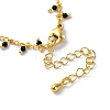 Brass Cable Chain Necklace Making KK-K337-12G-02-3