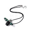 Tibetan Style Alloy Insect Brooches JEWB-A021-03AS-09-4