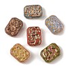 Baking Paint Glass Beads DGLA-G004-02C-1