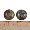 Natural Dragon Blood Cabochons G-H1596-FR-25mm-25-3