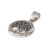 304 Stainless Steel Pendants STAS-F363-08C-AS-2