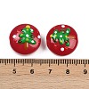 Christmas Handmade Lampwork Enamel Beads LAMP-C020-03G-4