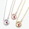 304 Stainless Steel Pendant Necklaces NJEW-E135-09-1