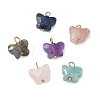 Natural Mixed Stone Pendants KK-D289-61G-1