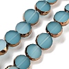 Imitation Jade Glass Beads Strands GLAA-H032-03-03-1