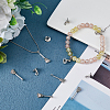 140Pcs 2 Style Tibetan Style Alloy Charms TIBE-FH0001-21-4