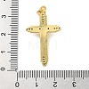 Brass Micro Pave Cubic Zirconia Pendants KK-A212-05G-G-3