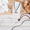 10Pcs 5 Colors Braided Leather Cords NCOR-SC0001-02-4