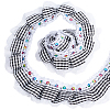 5Yards Polyester Lace Ribbon OCOR-GF0006-20C-1