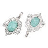 Natural Amazonite Pendants G-A315-07P-2