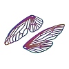 201 Stainless Steel Filigree Big Pendants SA-CBAAE0A-01-2