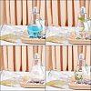 Creative Plastic Light Bulb Shaped Bottle AJEW-NB0001-72-6