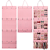 2Pcs 2 Styles Felt Large Capacity Hair Clips Storage Hangers AJEW-ME0003-34A-1