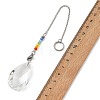 7 Chakra Crystal Suncatcher HJEW-JM05025-02-3