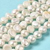 Natural Cultured Freshwater Pearl Beads Strands PEAR-E017-12-2