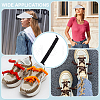 Polyester with Latex Silk Replacement Visor Curl  Cord DIY-WH0888-579A-5