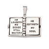 304 Stainless Steel Pendants for Teachers' Day STAS-M299-03AS-4