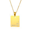 304 Stainless Steel Inspirational I AM ENOUGHT Dog Tag Pendant Necklaces for Women WG6E5CF-03-1