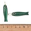 Synthetic Malachite Carved Pendants GG-CBA8D06-01G-04-3