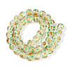 Handmade Foil Lampwork Beads Strands FOIL-T008-05C-1