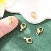 SHEGRACE Brass Lobster Claw Clasps XGR0097G-130G-3