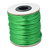 Nylon Satin Rattail Cords NWIR-A003-09-1