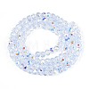 Transparent Glass Beads Strands EGLA-N016-3mm-02-2