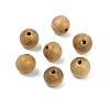 Natural Wood Beads WOOD-C019-10mm-01-1