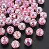 Transparent Crackle Acrylic Beads LS-MACR-S373-66-L04-1