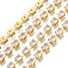 Teardrop Cubic Zirconia Strass Chains CHC-N020-10-1