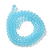 Imitate Austrian Crystal Frosted Glass Beads Strands GLAA-F029-TM2mm-B20-2