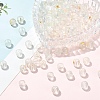 100Pcs Frosted Baking Paint Glass Beads DGLA-YW0001-36A-1