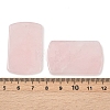 Natural Rose Quartz Pendants G-K354-14E-3