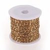 Handmade 304 Stainless Steel Dapped Chains CHS-D026-16J-G-4