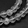 Natural Quartz Crystal Beads Strands G-F570-01-8mm-3