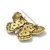 Butterfly Alloy Enamel Brooch JEWB-K018-36AG-2