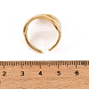 Irregular Brass Cuff Open Rings for Women KK-CBA8D1E-02A-G-3