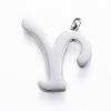 Tarnish Resistant 304 Stainless Steel Pendants STAS-F129-Y-P-2