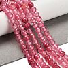 Natural Green Jade Beads Strands G-B128-A06-02-2