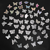 2 Bags 2 Styles Butterfly PET Self Adhesive Laser Stickers Sets STIC-CA0001-02-2