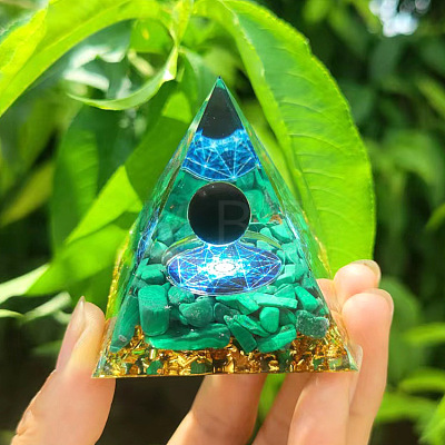 Orgonite Pyramid Resin Energy Generators PW-WG00C2D-02-1